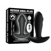 Черный массажер простаты с вибрацией, эффектом маятника и пультом ДУ - Secwell - в Пензе купить с доставкой