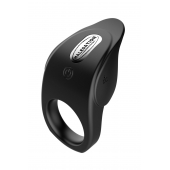 Черное эрекционное виброкольцо Vibro Lust Ring - MALESATION - в Пензе купить с доставкой