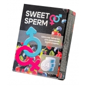 Шипучие таблетки для мужчин Sweet Sperm для изменения вкуса спермы (4 шт. по 0,5 гр.) - Капиталпродукт - купить с доставкой в Пензе