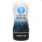 Прозрачный текстурированный мастурбатор Vacuum Cup Masturbator Planet - Baile - в Пензе купить с доставкой