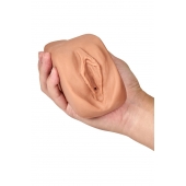 Маструбатор-вагина с вибрацией Soft   Wet Renata Realistic Tan Masturbator - Blush Novelties - в Пензе купить с доставкой