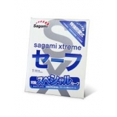 Презерватив Sagami Xtreme Ultrasafe с двойным количеством смазки - 1 шт. - Sagami - купить с доставкой в Пензе