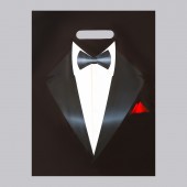 Пакет «Смокинг» полиэтиленовый с вырубной ручкой (30х40 см) - UPAK LAND - купить с доставкой в Пензе