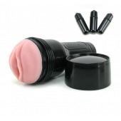 Мастурбатор-вагина Fleshlight - Vibro Pink Lady Touch с вибрацией - Fleshlight - в Пензе купить с доставкой