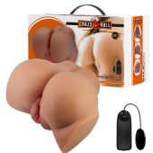 Карамельный мастурбатор-полуторс Emilia с вибрацией - Baile - в Пензе купить с доставкой