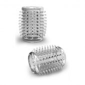 Прозрачная насадка с шипами STAY HARD COCK SLEEVE 01 CLEAR - Blush Novelties - в Пензе купить с доставкой