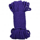 Фиолетовая верёвка для связывания и фиксации Bind Tie - 15,24 м. - Doc Johnson - купить с доставкой в Пензе