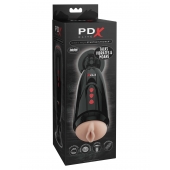 Мастурбатор-вагина с вибрацией Dirty Talk Starter Stroker - Pipedream - в Пензе купить с доставкой