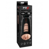 Мастурбатор-вагина с вибрацией Vibrating Mega Milker - Pipedream - в Пензе купить с доставкой