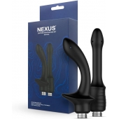 Набор из 2 насадок для анального душа Shower Douche Duo Kit Beginner - Nexus Range - купить с доставкой в Пензе
