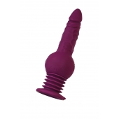 Фиолетовая мини-машина для секса Striker с пультом ДУ - 23,5 см. - ToyFa - купить с доставкой в Пензе