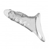 Прозрачная насадка на пенис - 22 см. - Baile - в Пензе купить с доставкой