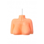 Оранжевая сувенирная свеча «Женский силуэт» - Pecado - купить с доставкой в Пензе