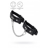 Черные мини-оковы со скруглёнными углами - Pecado - купить с доставкой в Пензе