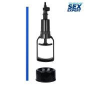 Комплект запасных частей для помпы: ручка, шланг и уплотнительная насадка - Sex Expert - купить с доставкой в Пензе