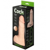 Телесный фаллоудлинитель с мошонкой Cock Next - 19 см. - LOVETOY (А-Полимер) - в Пензе купить с доставкой