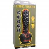 Черно-красная мини-машина на присоске Tendril Thruster - 21,6 см. - Doc Johnson - купить с доставкой в Пензе