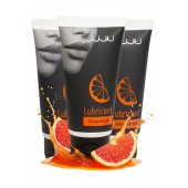 Набор из 3 съедобных лубрикантов JUJU со вкусом грейпфрута - JuJu - купить с доставкой в Пензе