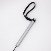 Черный стек с металлической ручкой - Crazy Handmade - купить с доставкой в Пензе