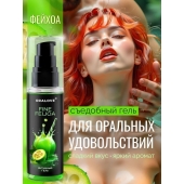 Съедобная смазка на водной основе с ароматом фейхоа - 60 гр. - Биоритм - купить с доставкой в Пензе