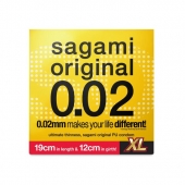 Презерватив увеличенного размера Sagami Original 0.02 XL-size - 1 шт. - Sagami - купить с доставкой в Пензе