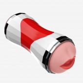 Двусторонний мастурбатор в колбе Power Grip Cup - вагина и ротик - Boys of Toys - в Пензе купить с доставкой