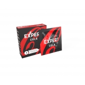 Презервативы с ароматом колы Expert Cola - 3 шт. - Expert - купить с доставкой в Пензе
