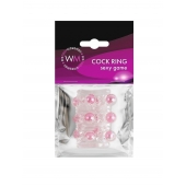 Прозрачная сквозная насадка на пенис с цветными шариками - Erowoman-Eroman - в Пензе купить с доставкой