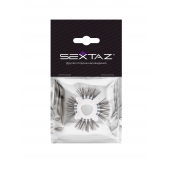 Эластичное эрекционное кольцо с черными «ресничками» - Sextaz - в Пензе купить с доставкой