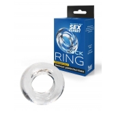 Прозрачное эрекционное кольцо-бублик - Sex Expert - в Пензе купить с доставкой