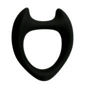 Черное эрекционное кольцо с рожками Wooomy Toro M - Adrien Lastic - в Пензе купить с доставкой