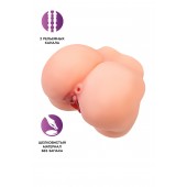 Реалистичный мастурбатор в форме попки с 2 любовными входами - No Name - в Пензе купить с доставкой