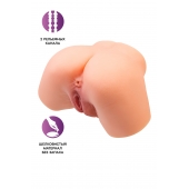 Телесный реалистичный мастурбатор-полуторс с 2 любовными входами - No Name - в Пензе купить с доставкой