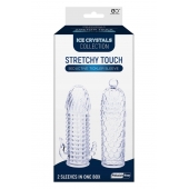 Набор из 2 прозрачных насадок на член Seductive Tickler Sleeves Set - NMC - в Пензе купить с доставкой