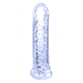 Прозрачная насадка-удлинитель Stretchy Touch - 18 см. - NMC - в Пензе купить с доставкой