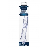 Прозрачная насадка-удлинитель Length Enhancer с подхватом - 22,3 см. - NMC - в Пензе купить с доставкой