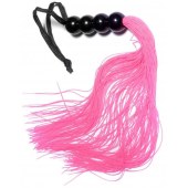 Розовая силиконовая плеть - 35,5 см. - Boys of Toys - купить с доставкой в Пензе