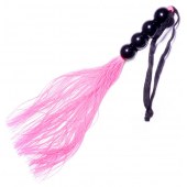 Розовая силиконовая плеть - 35,5 см. - Boys of Toys - купить с доставкой в Пензе