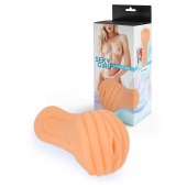 Эластичный мастурбатор в виде вагины телесного цвета - Sexy Girl - в Пензе купить с доставкой