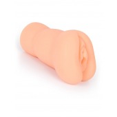 Телесный мастурбатор-вагина с 2 эрекционными кольцами в комплекте - Sexy Girl - в Пензе купить с доставкой