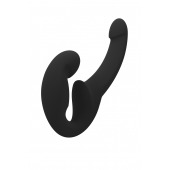 Черный безремневой страпон Share Lite - Fun Factory - купить с доставкой в Пензе