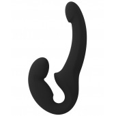 Черный безремневой страпон Share Lite - Fun Factory - купить с доставкой в Пензе