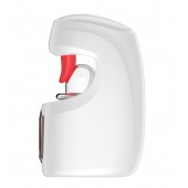 Белый мастурбатор с язычком и возвратно-поступательными движениями - Secwell - в Пензе купить с доставкой