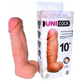 Фаллическая насадка Харнесс UNICOCK 10  - 25 см. - LOVETOY (А-Полимер) - купить с доставкой в Пензе