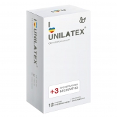 Разноцветные ароматизированные презервативы Unilatex Multifruit  - 12 шт. + 3 шт. в подарок - Unilatex - купить с доставкой в Пензе