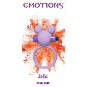 Сиреневое эрекционное виброколечко Emotions Minnie - Lola Games - в Пензе купить с доставкой