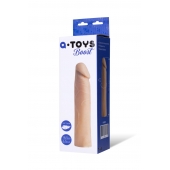 Реалистичная насадка с ярко выраженной головкой - 16,5 см. - A-toys - в Пензе купить с доставкой