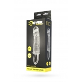 Прозрачная насадка с петлёй для фиксации - 14 см. - ToyFa - в Пензе купить с доставкой