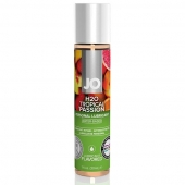 Смазка с ароматом тропических фруктов JO Flavored Tropical Passion - 30 мл. - System JO - купить с доставкой в Пензе