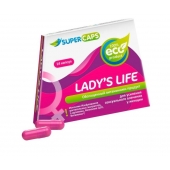 Возбуждающие капсулы Ladys Life - 14 капсул (0,35 гр.) - SuperCaps - купить с доставкой в Пензе